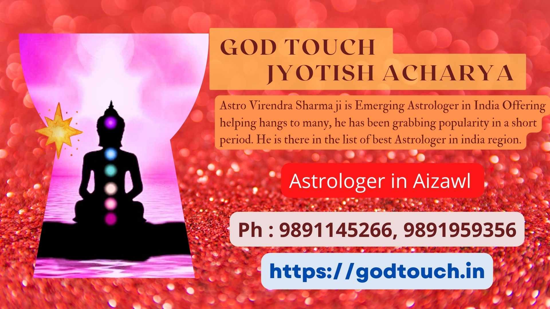 Best Astrologer in Aizawl  9891145266 GOD TOUCH JYOTISH ACHARYA