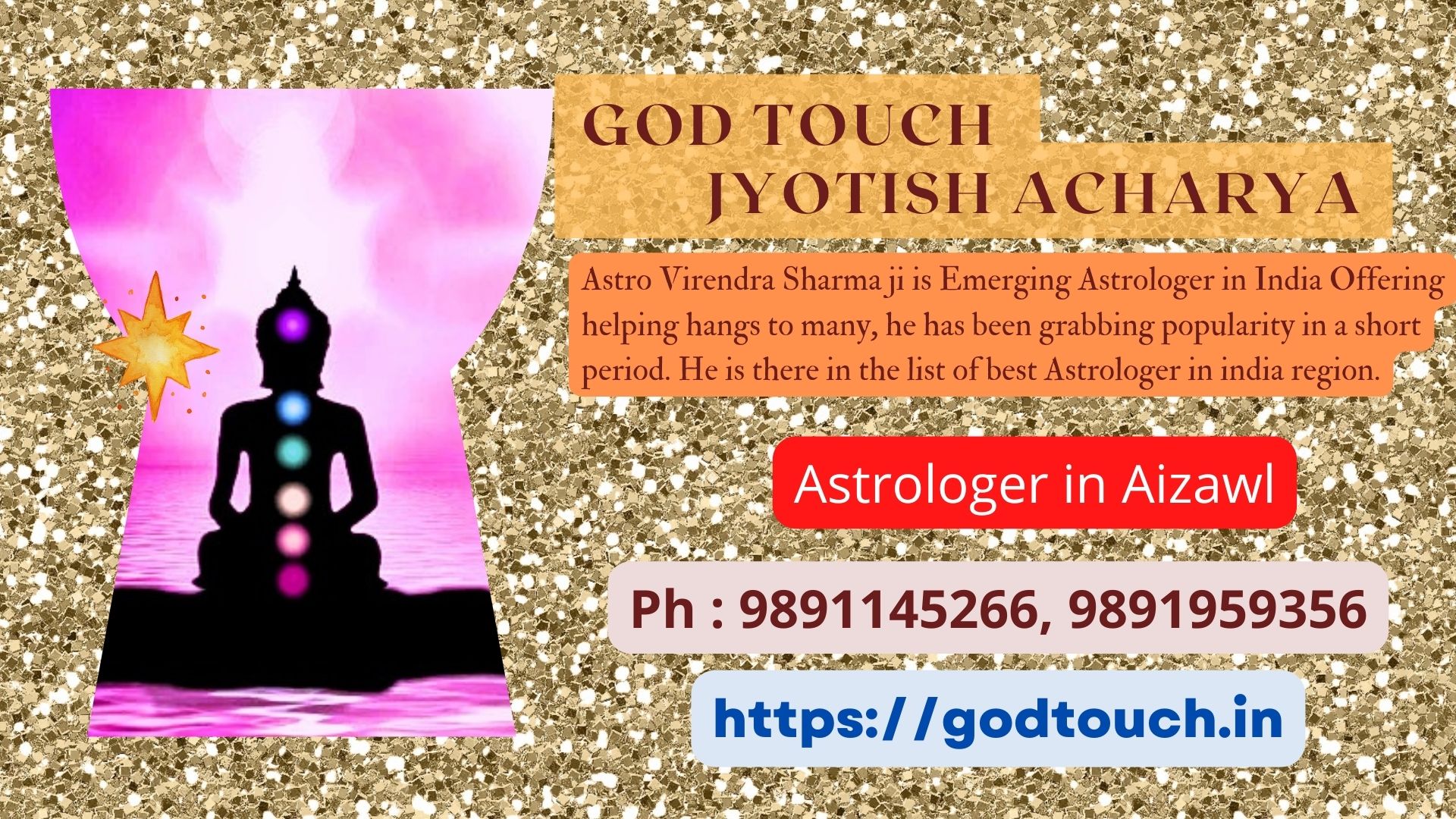 Best Astrologer in Aizawl 9891145266 GOD TOUCH JYOTISH ACHARYA