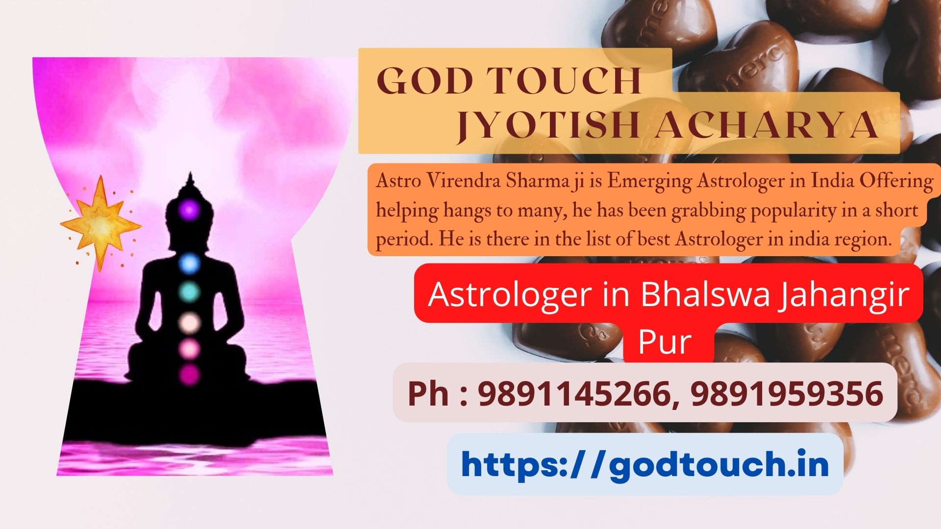 Best Astrologer in Bhalswa Jahangir Pur  9891145266 GOD TOUCH JYOTISH ACHARYA