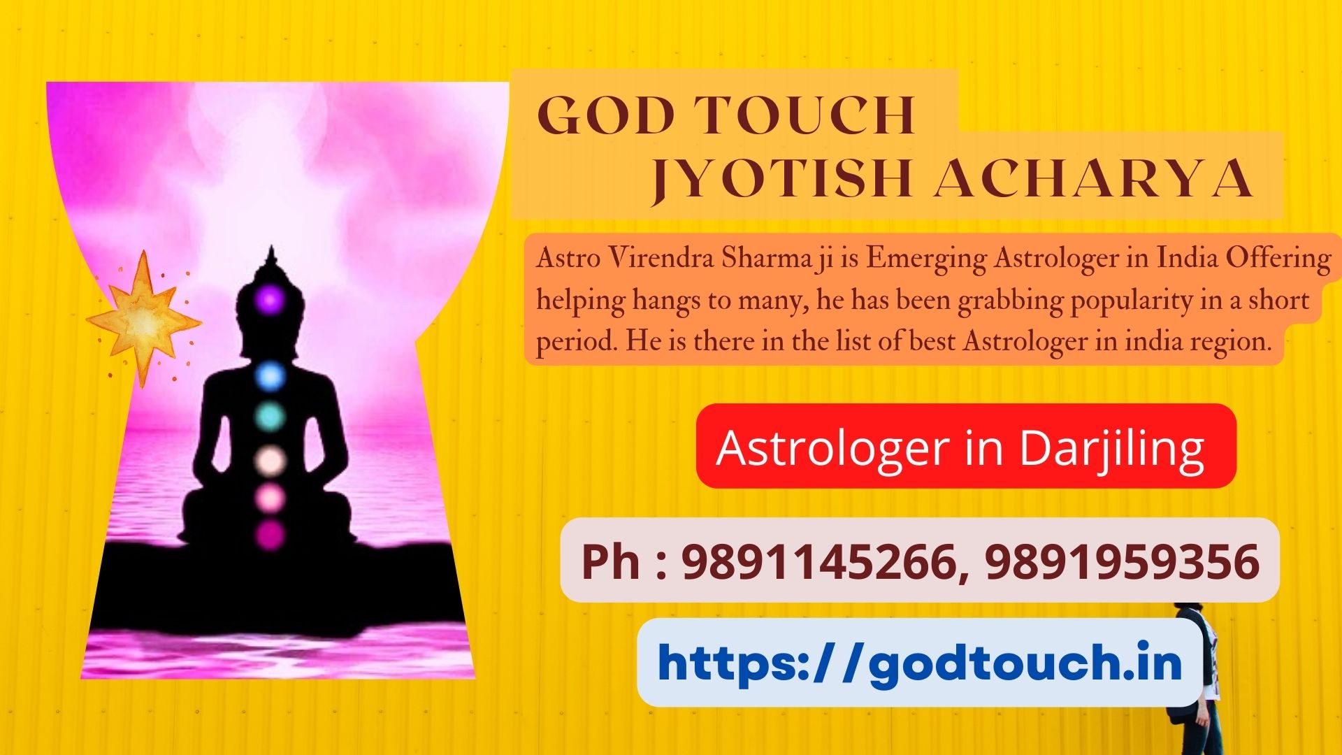 Best Astrologer in Darjiling     9891145266 GOD TOUCH JYOTISH ACHARYA