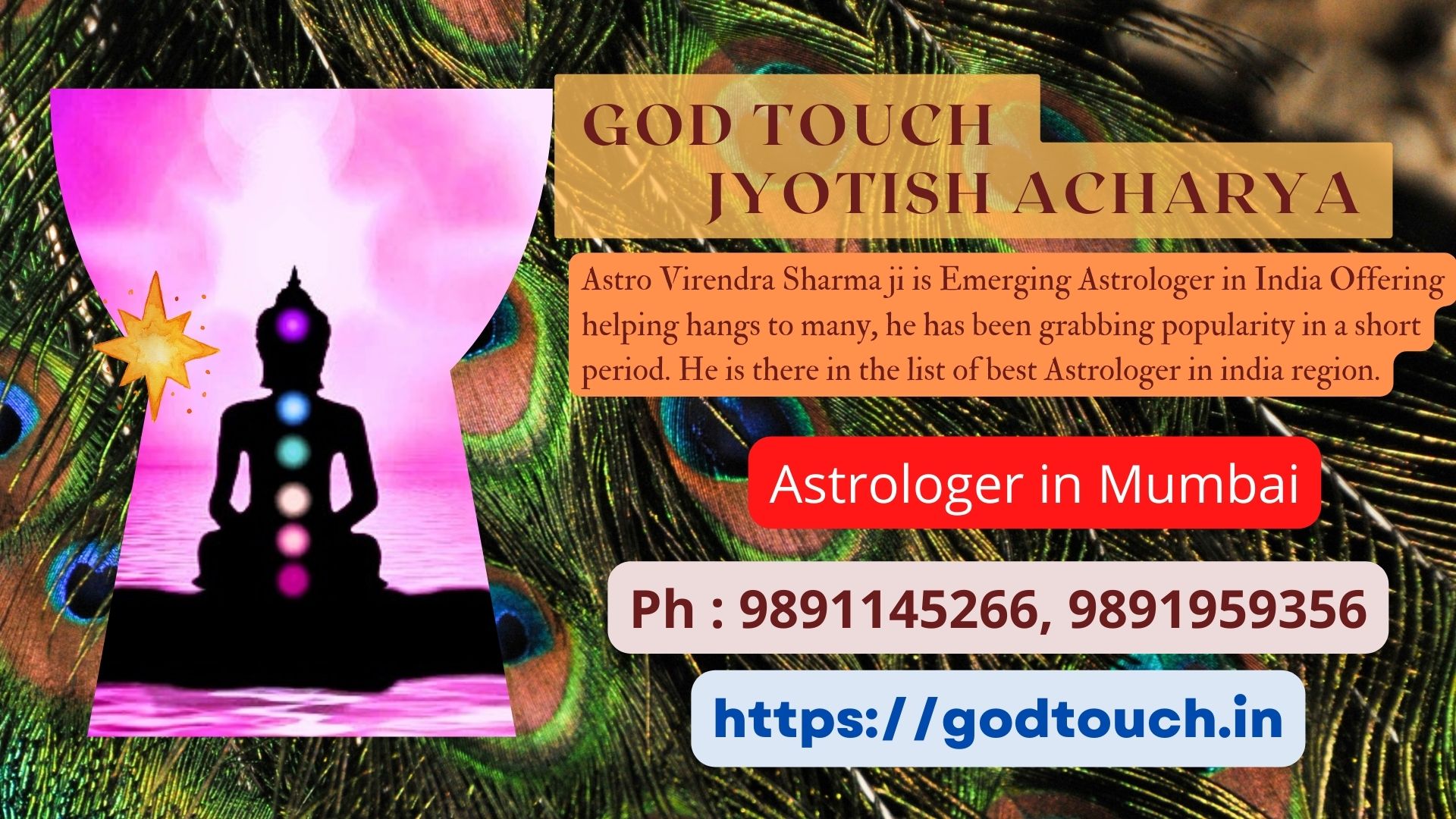 Best Astrologer in Mumbai 9891145266 GOD TOUCH JYOTISH ACHARYA