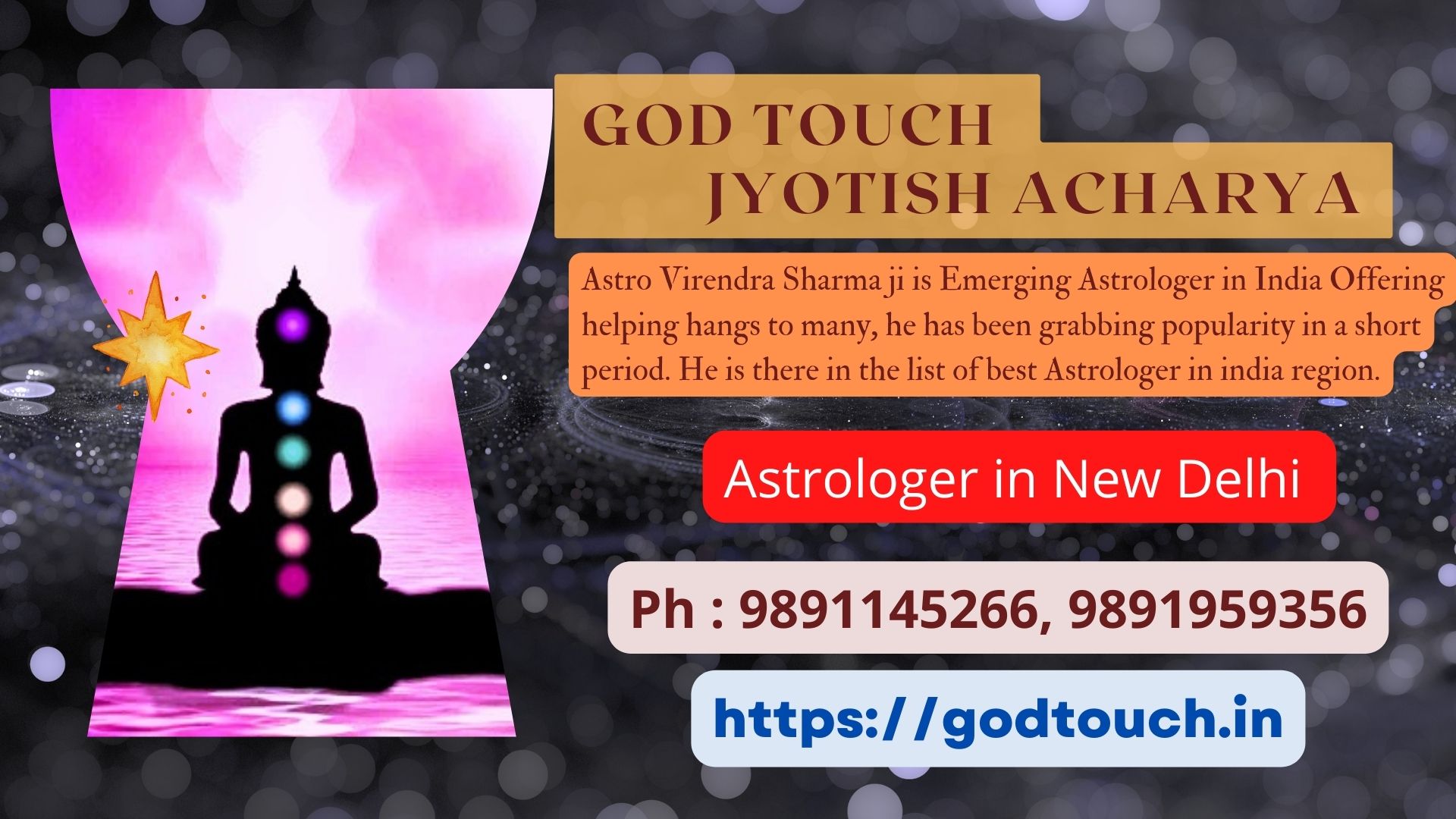 Best Astrologer in New Delhi  9891145266 GOD TOUCH JYOTISH ACHARYA