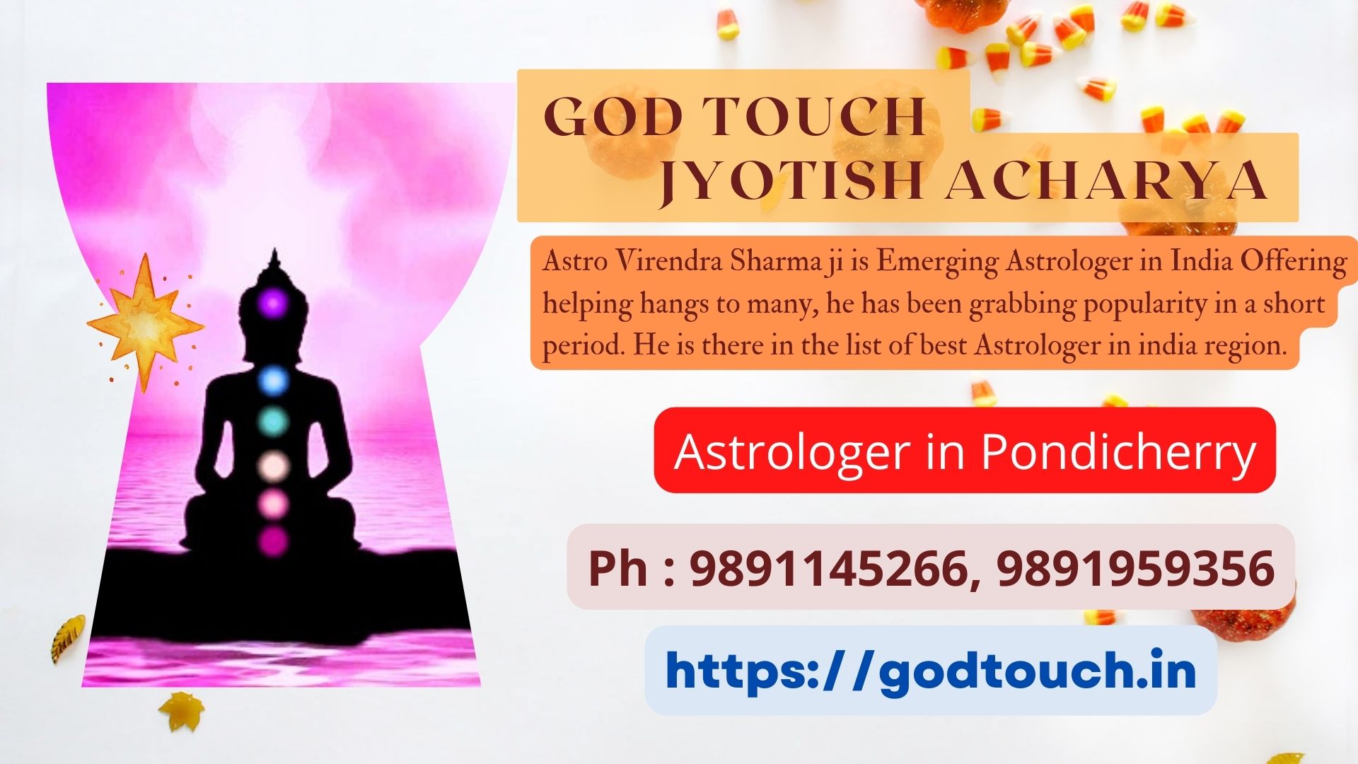 Best Astrologer in Pondicherry 9891145266 GOD TOUCH JYOTISH ACHARYA