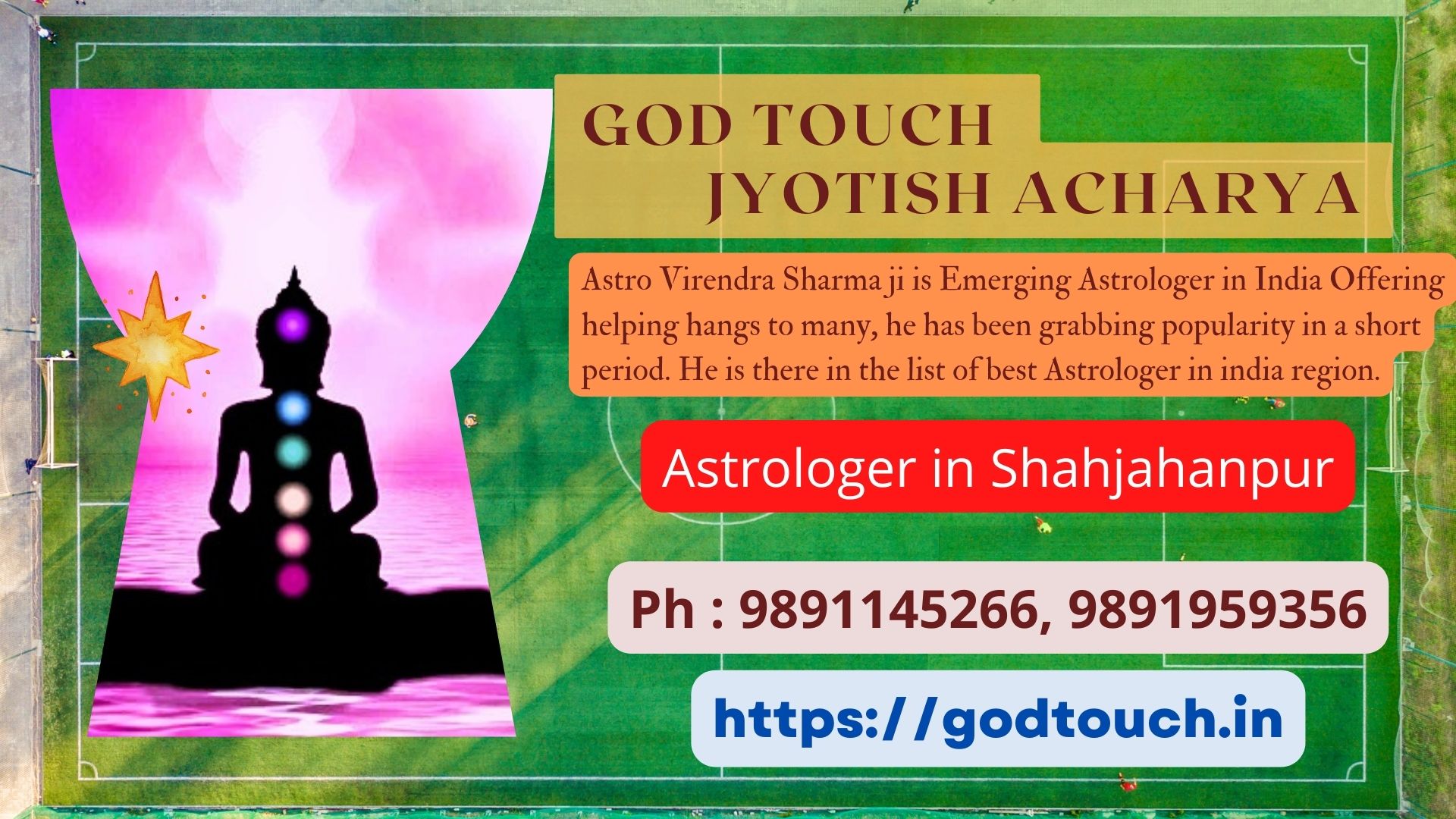 Best Astrologer in Shahjahanpur 9891145266 GOD TOUCH JYOTISH ACHARYA