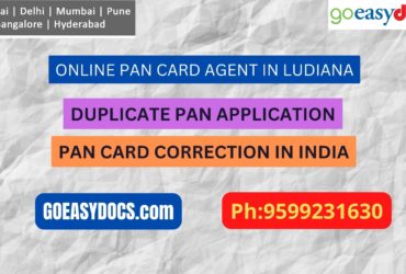 Pan Card Agent Service In LUDHIANA 9599231630