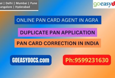 Pan Card Agent Service In AGRA 9599231630