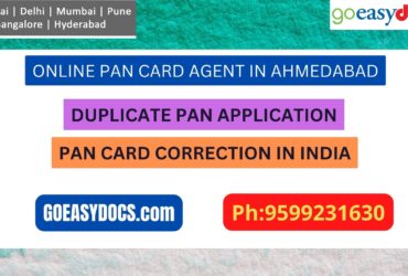 Pan Card Agent Service In AHMEDABAD 9599231630