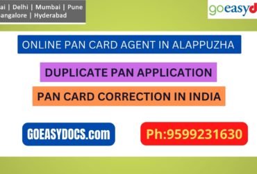 Pan Card Agent Service In ALAPPUZHA 9599231630