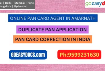 Pan Card Agent Service In AMARNATH 9599231630