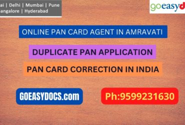 Pan Card Agent Service In AMRAVATI 9599231630