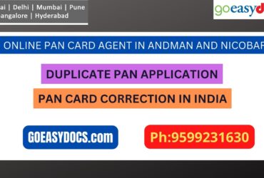 Pan Card Agent Service In ANDMAN AND NICOBAR 9599231630