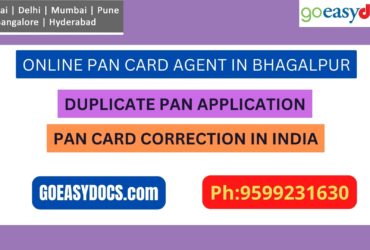 Pan Card Agent Service In BHAGALPUR 9599231630