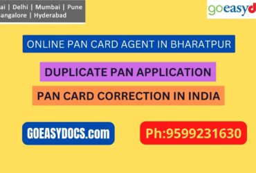 Pan Card Agent Service In BHARATPUR 9599231630