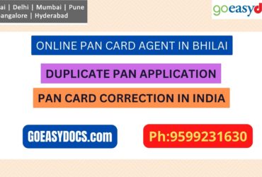 Pan Card Agent Service In BHILAI 9599231630