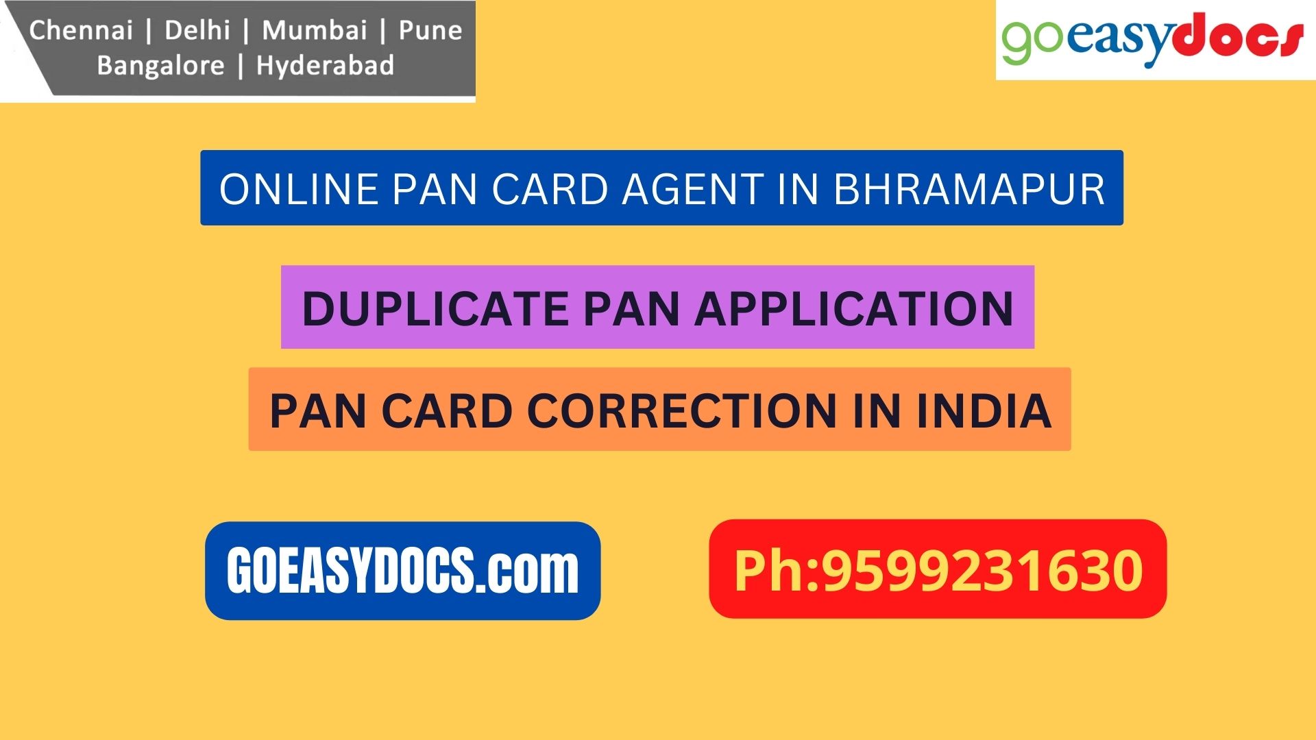 Card Agent Service In BHRAMAPUR 9599231630