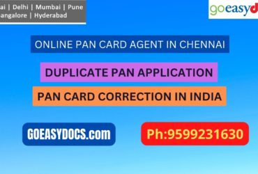 Pan Card Agent Service In CHENNAI 9599231630