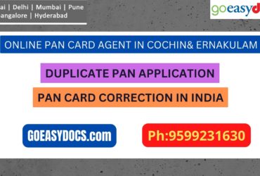 Pan Card Agent Service In COCHIN & ERNAKULAM 9599231630