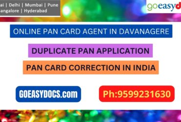 Pan Card Agent Service In DAVANAGERE 9599231630