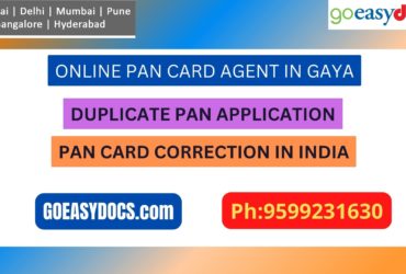 Pan Card Agent Service In GAYA 9599231630