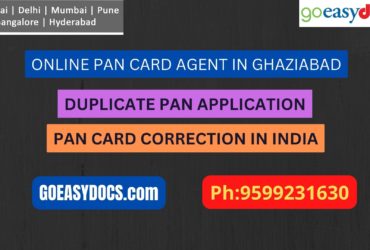 Pan Card Agent Service In GHAZIABAD 9599231630