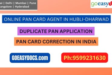 Pan Card Agent Service In HUBLI-DHARWAD 9599231630