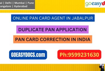 Pan Card Agent Service In JABALPUR 9599231630