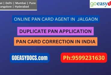 Pan Card Agent Service In JALGAON 9599231630