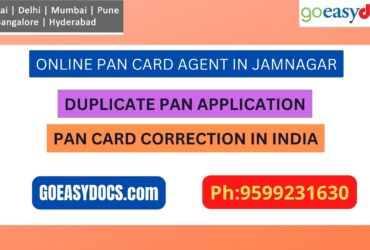 Pan Card Agent Service In JAMNAGAR 9599231630