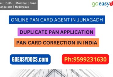 Pan Card Agent Service In JUNAGADH 9599231630