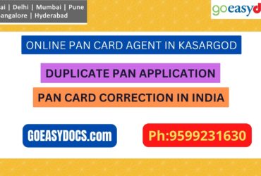 Pan Card Agent Service In KASARGOD 9599231630