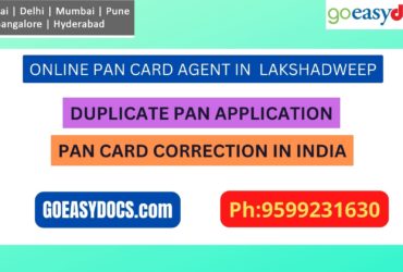 Pan Card Agent Service In LAKSHADWEEP 9599231630