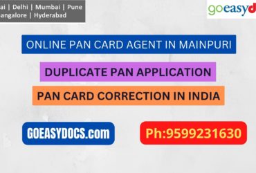 Pan Card Agent Service In MAINPURI 9599231630