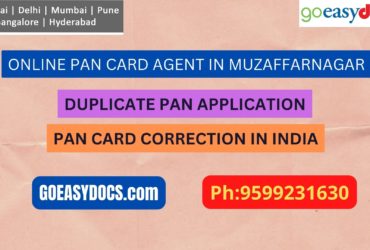 Pan Card Agent Service In MUZAFFARNAGAR 9599231630