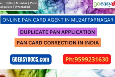 Pan Card Agent Service In MUZAFFARPUR 9599231630