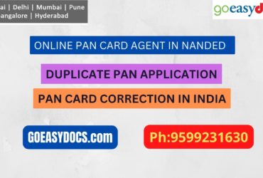 Pan Card Agent Service In NANDED 9599231630