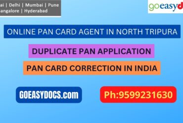 Pan Card Agent Service In NORTH TRIPURA 9599231630