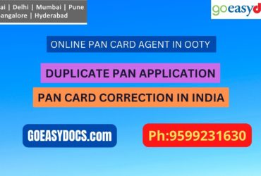 Pan Card Agent Service In OOTY 9599231630