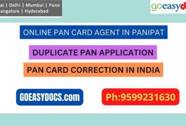 Pan Card Agent Service In PANIPAT 9599231630