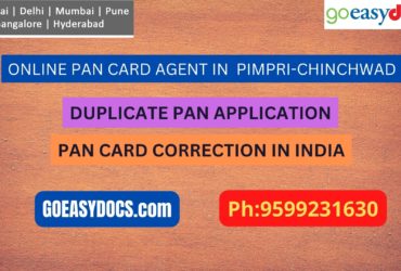 Pan Card Agent Service In PIMPRI-CHINCHWAD 9599231630