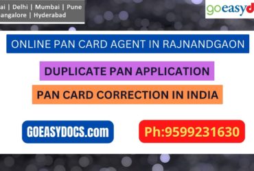 Pan Card Agent Service In RAJNANDGAON 9599231630