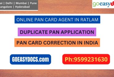 Pan Card Agent Service In RATLAM 9599231630