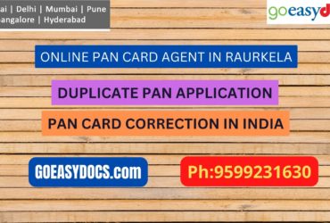 Pan Card Agent Service In RAURKELA 9599231630