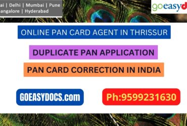 Pan Card Agent Service In THRISSUR 9599231630