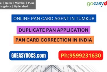 Pan Card Agent Service In TUMKUR 9599231630