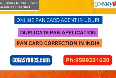 Pan Card Agent Service In UDUPI 9599231630