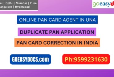 Pan Card Agent Service In UNA 9599231630