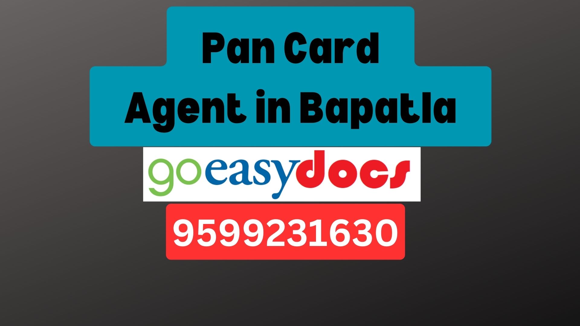 Pan Card Agent Consultant in Bapatla 8851415812