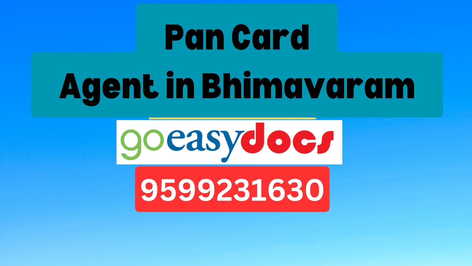 Pan Card Agent Consultant in Bhimavaram 8851415812