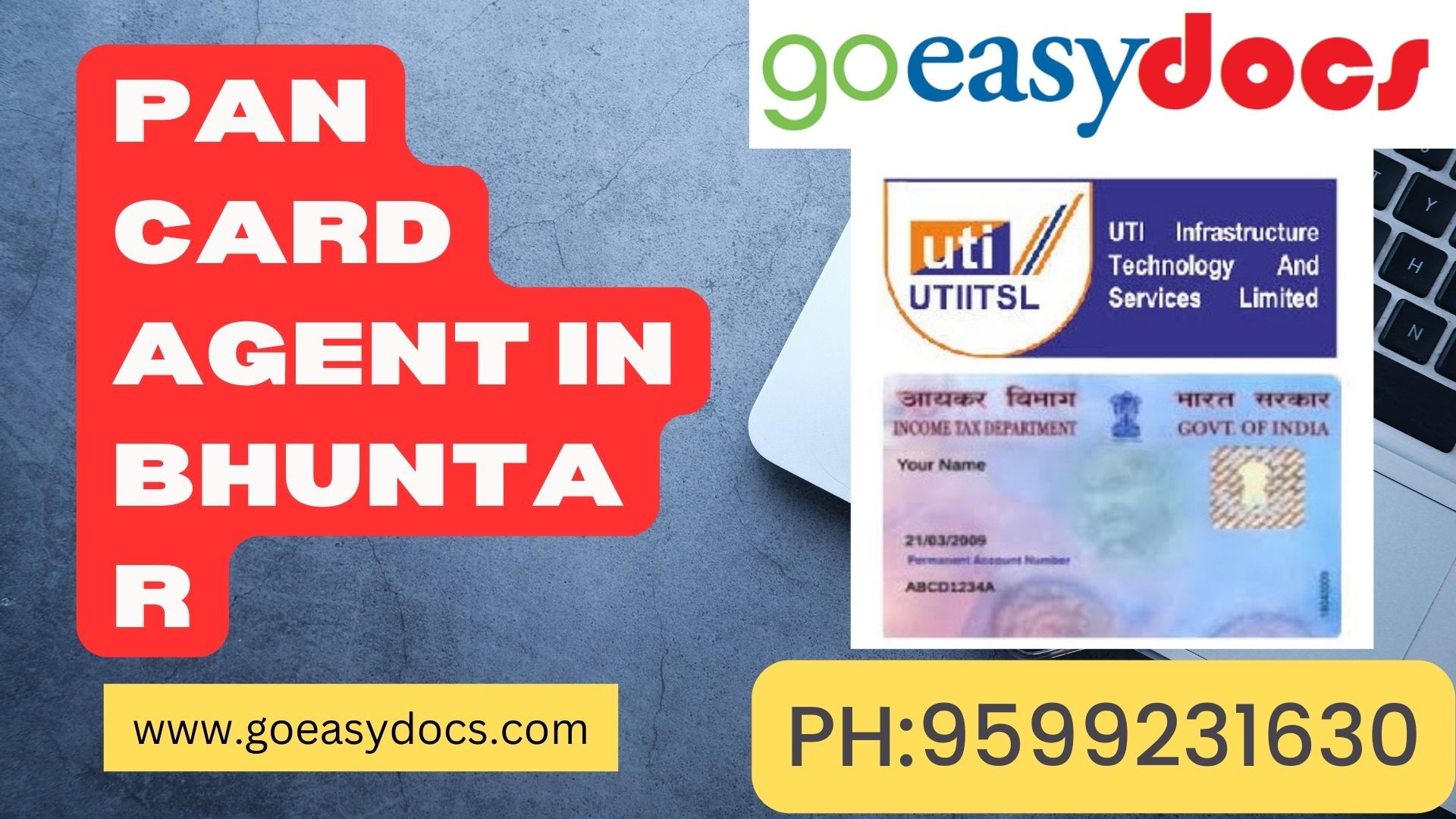 Pan Card Agent Consultant in Bhuntar 8851415812
