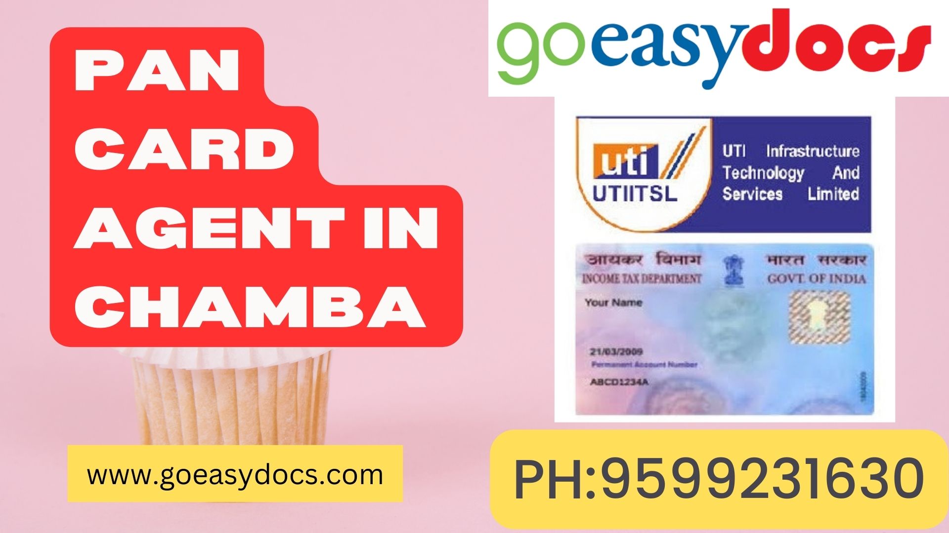 Pan Card Agent Consultant in Chamba 8851415812